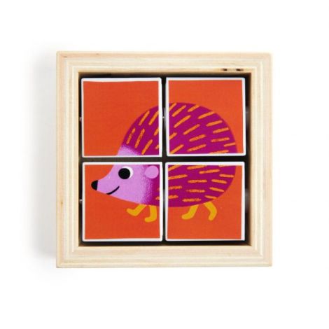 Puzzle forme rotative Tournibist, Djeco - poza 4