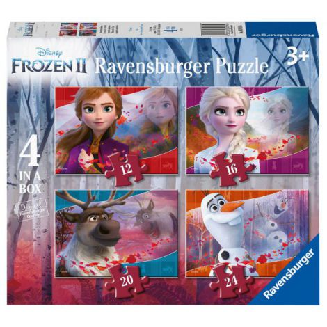 PUZZLE FROZEN II, 12 16 20 24 PIESE - poza 1