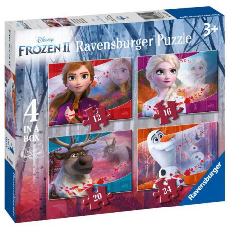 PUZZLE FROZEN II, 12 16 20 24 PIESE - poza 2