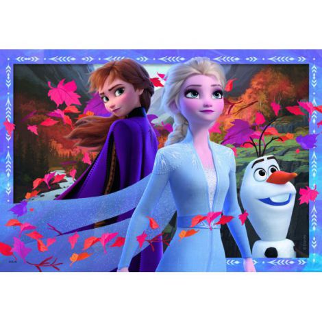 PUZZLE FROZEN II, 2x24 PIESE - poza 3