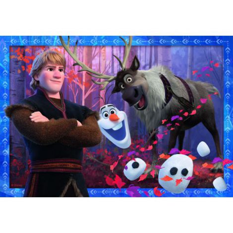 PUZZLE FROZEN II, 2x24 PIESE - poza 4