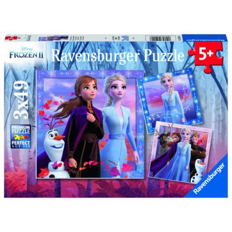 PUZZLE FROZEN II, 3x49 PIESE - poza 2