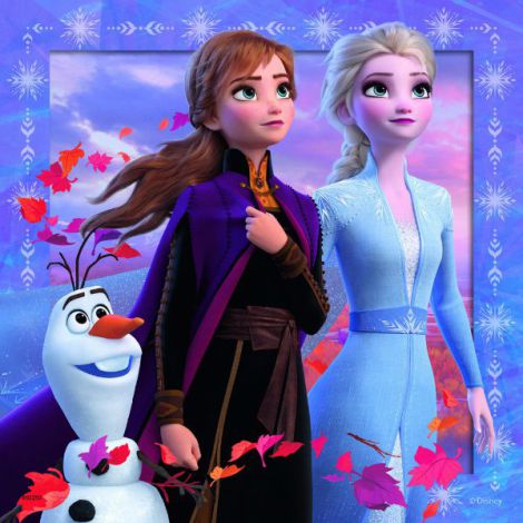 PUZZLE FROZEN II, 3x49 PIESE - poza 5