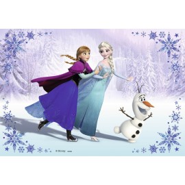 Puzzle frozen surori pentru totdeauna 2x24 piese - poza 2
