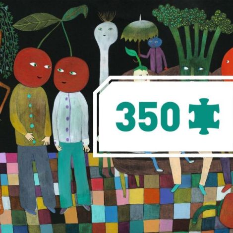 Puzzle galerie Caponata 350 piese, Djeco - poza 3