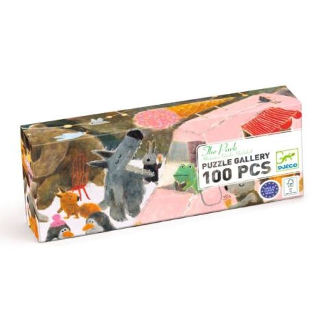 Puzzle galerie Fiesta animalelor, Djeco - poza 1