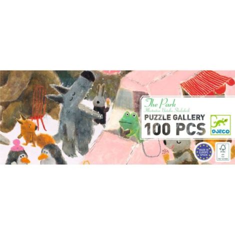 Puzzle galerie Fiesta animalelor, Djeco - poza 2