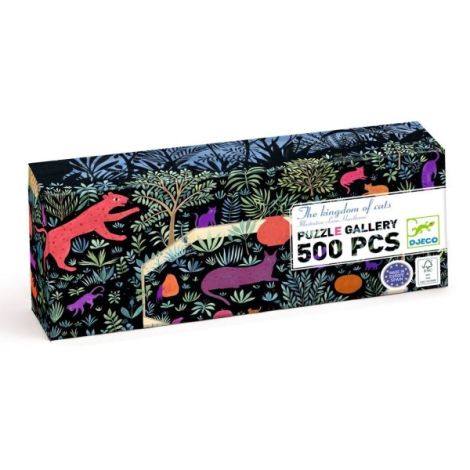 Puzzle galerie Regatul pisicilor, Djeco - poza 1