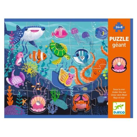 Puzzle gigant Aventuri in mare, Djeco - poza 2