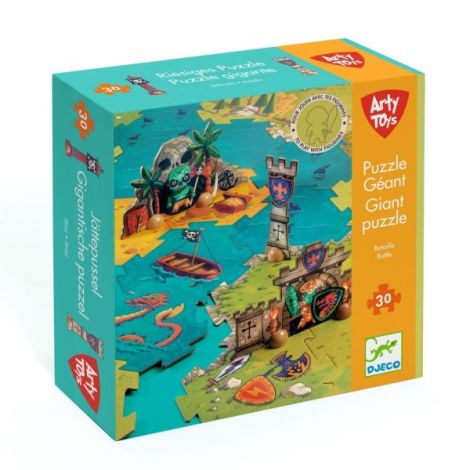 Puzzle gigant Batalia, Djeco - poza 1