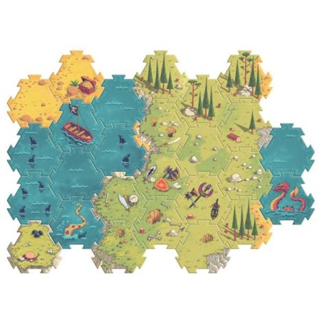 Puzzle gigant Batalia, Djeco - poza 3