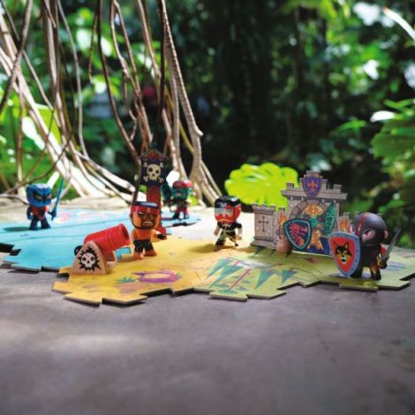Puzzle gigant Batalia, Djeco - poza 4