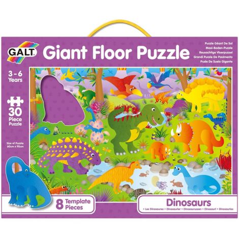 Puzzle gigant de podea Dinozaurii - Dinosaurs - poza 1
