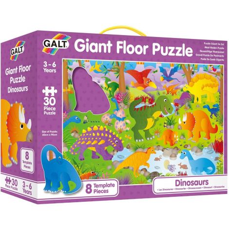 Puzzle gigant de podea Dinozaurii - Dinosaurs - poza 2