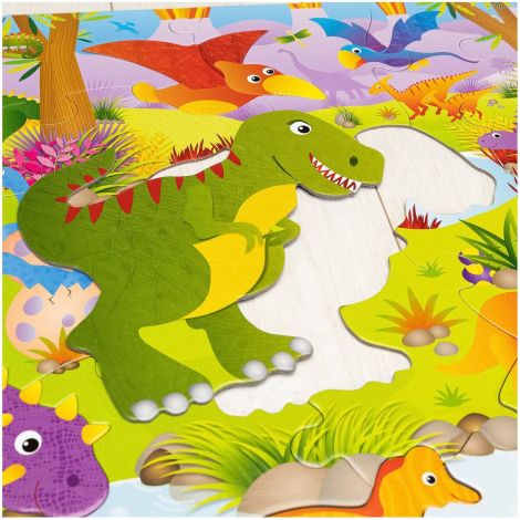 Puzzle gigant de podea Dinozaurii - Dinosaurs - poza 3