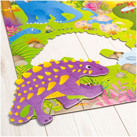 Puzzle gigant de podea Dinozaurii - Dinosaurs - poza 4