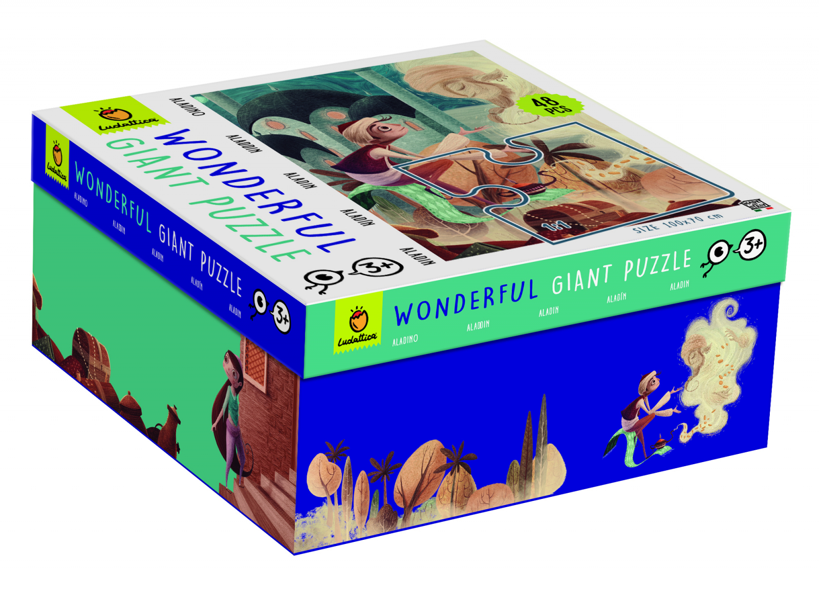 Puzzle Gigant Lumea Povestilor - Aladin
