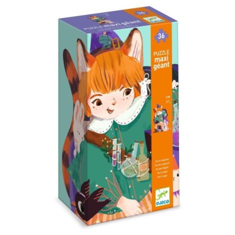 Puzzle gigant Magicianul Pio, Djeco - poza 1
