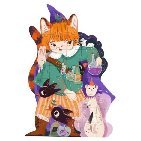 Puzzle gigant Magicianul Pio, Djeco - poza 3