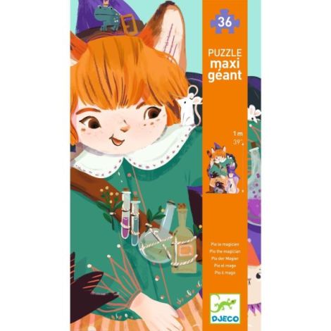 Puzzle gigant Magicianul Pio, Djeco - poza 5