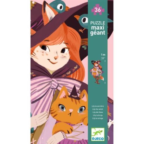 Puzzle gigant Vrajitoarea Lily, Djeco - poza 5