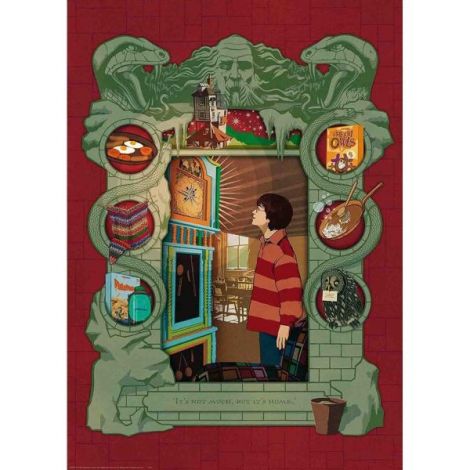 Puzzle Harry Potter Acasa, 1000 Piese - poza 1