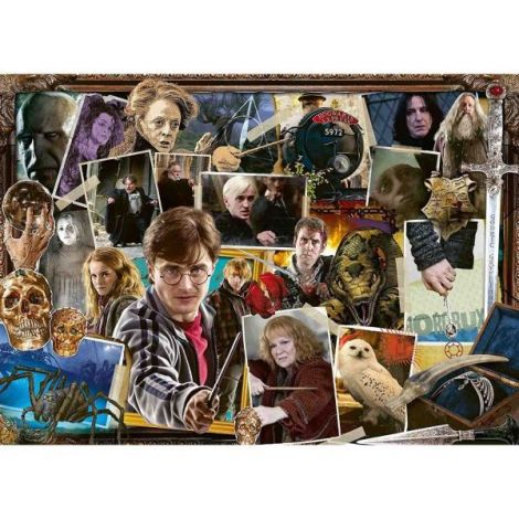 Puzzle Harry Potter Vs Voldemort, 1000 Piese - poza 1