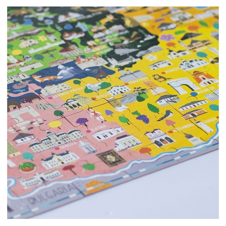 Puzzle Harta Romaniei 168 piese - poza 4