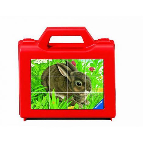 PUZZLE IN CUTIE ANIMALE, 12 PIESE - poza 1