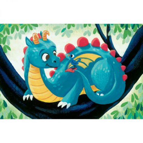 PUZZLE IN CUTIE DRAGON, 6 PIESE - poza 2