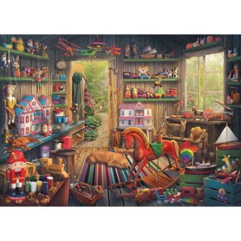 Puzzle Incapere Cu Jucarii, 1000 Piese - poza 1