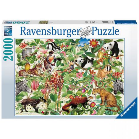 PUZZLE JUNGLA, 2000 PIESE - poza 1