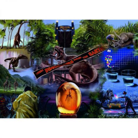 PUZZLE JURASSIC PARK, 1000 PIESE - poza 2