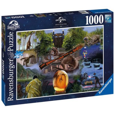 PUZZLE JURASSIC PARK, 1000 PIESE - poza 3