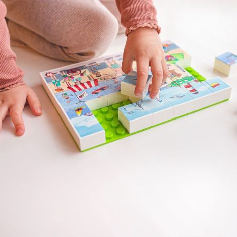 Puzzle La plaja Hubelino (35 piese) - poza 4