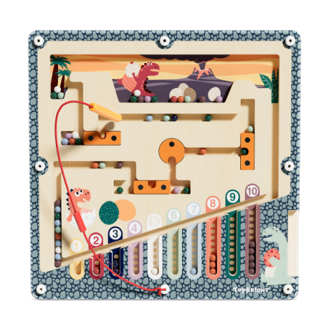 Puzzle labirint - cursa dinozaurului