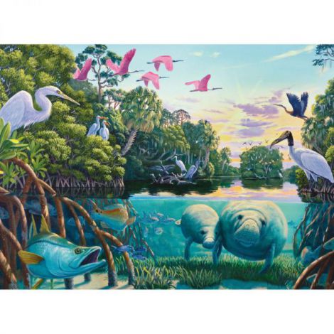 PUZZLE LAMANTINI, 500 PIESE - poza 2
