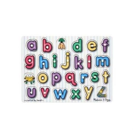 Puzzle lemn Alfabet Melissa and Doug 3272 - poza 2