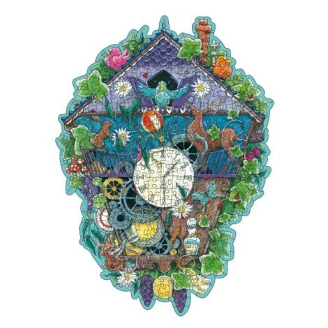 Puzzle lemn ceas 300 piese - poza 1