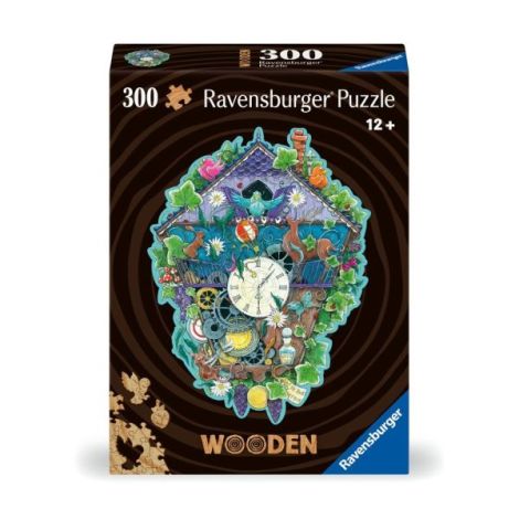 Puzzle lemn ceas 300 piese - poza 2