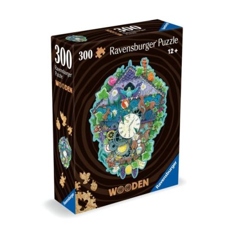 Puzzle lemn ceas 300 piese - poza 3