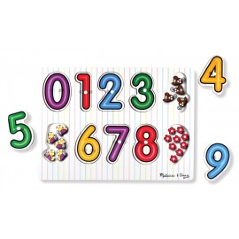 Puzzle lemn Cifrele Melissa & Doug - 3273 - poza 3