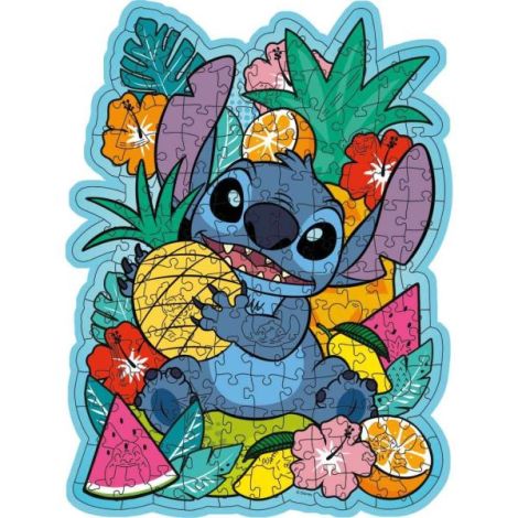 Puzzle lemn contur Disney Stitch 150 piese - poza 1
