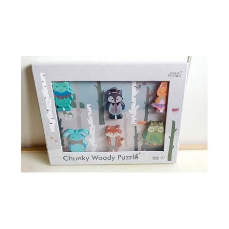Puzzle lemn - Forest Friends - poza 2