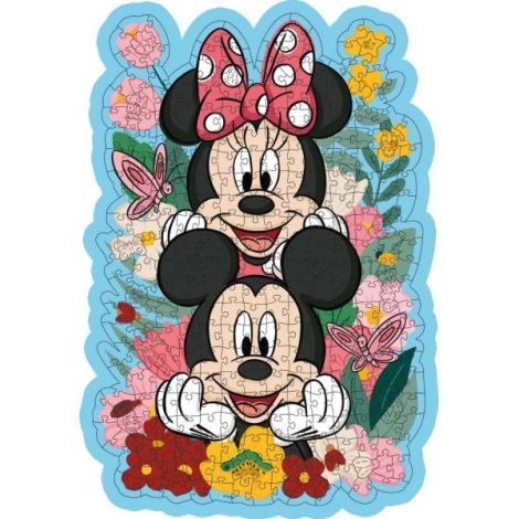 Puzzle lemn Mickey si Minnie 300 piese - poza 1