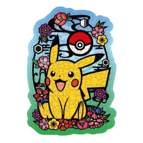 Puzzle lemn Pikachu 300 piese - poza 1
