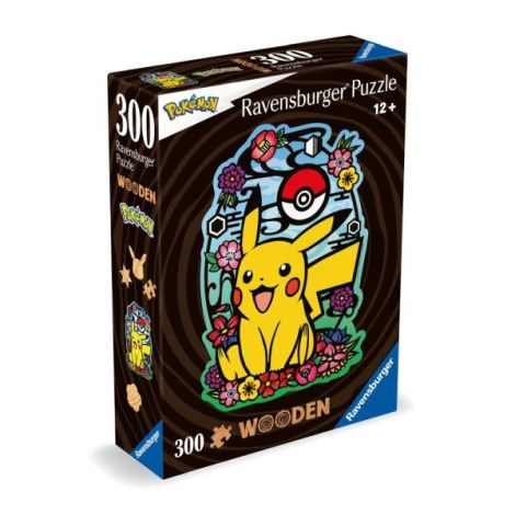 Puzzle lemn Pikachu 300 piese - poza 3