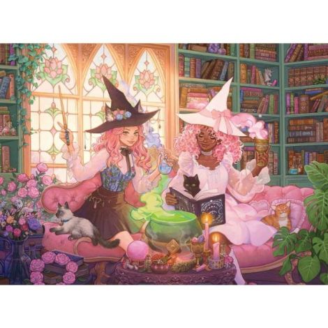 Puzzle libraria zanelor 200 piese - poza 1