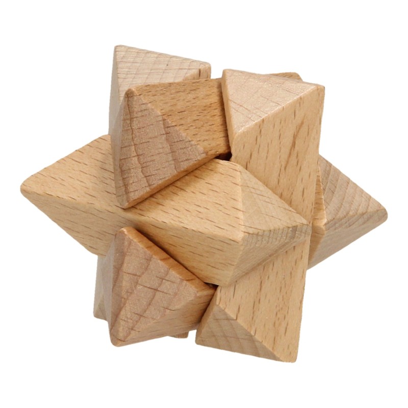 Puzzle Logic 3d din Lemn John Toys diverse modele - poza 2
