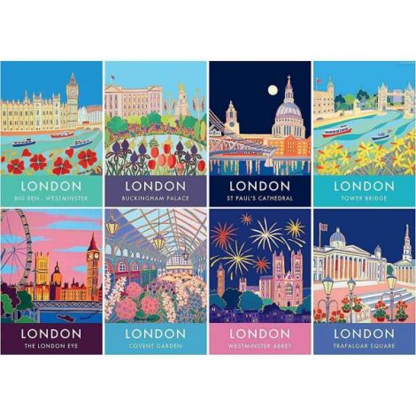 Puzzle Londra Vintage, 1000 Piese - poza 1